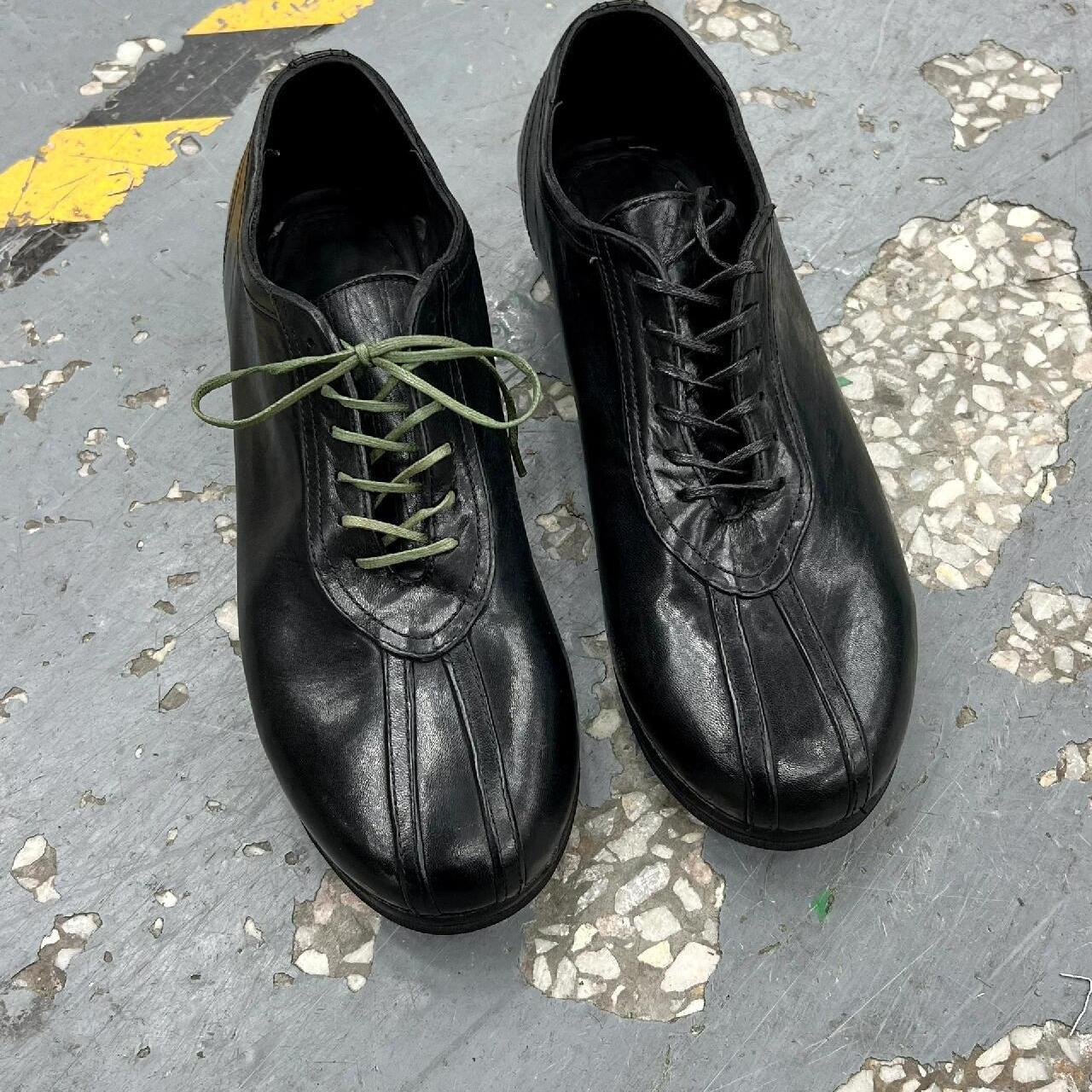 羊皮真皮乐福鞋情侣款复古德训鞋