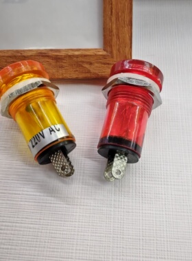 XD10-3C带线信号灯电源显示指示灯16mm孔径24V220V红绿黄色