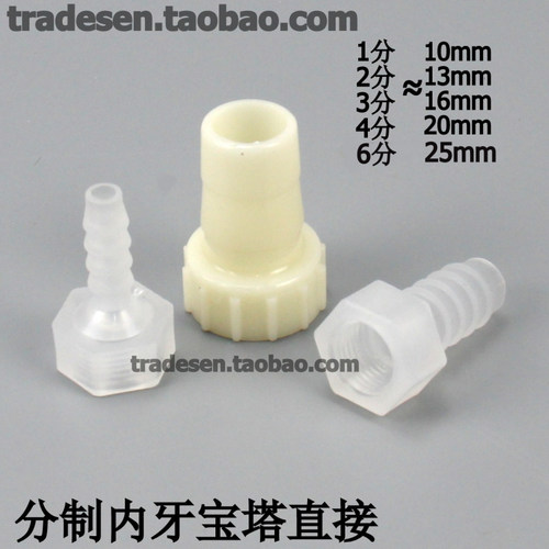 塑料内牙宝塔软管接头