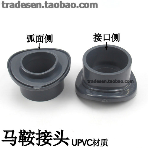 UPVC马鞍座PVC马鞍接头
