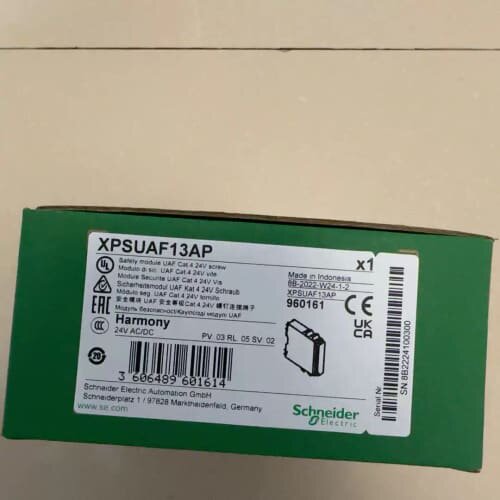 议价XPSUAF13AP 安全继电器 24V安全控制模块 工控自动化配件维修