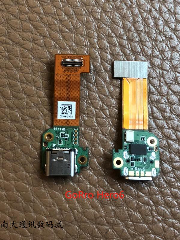 适用于 GoPRO HERO5  HERRO6 充电排线尾插小板USB接口