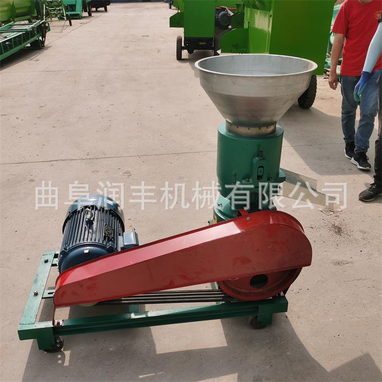 养殖秸饲料饲料颗粒颗粒机秆牛羊玉米电动家造芯粒机禽家畜秸秆成