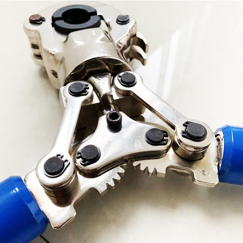 捷 GYQ-1632 机26械式压管钳 工水暖压管钳铝塑管君不锈钢管卡 压