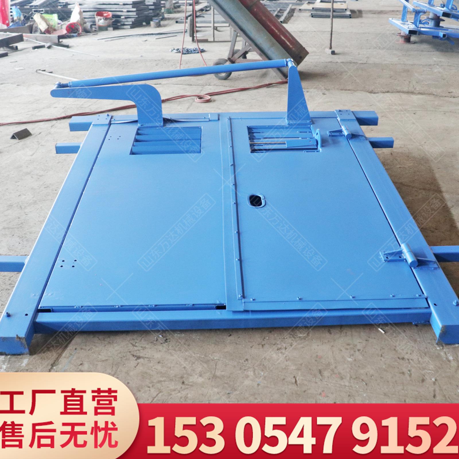 矿用平衡无压风门全自动对开式气动风门矿井红外线感应器无压风门