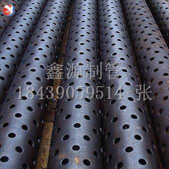 钢制钻孔管 水文钻井管 水井管螺旋圆孔管 地热空调井管 降水降管