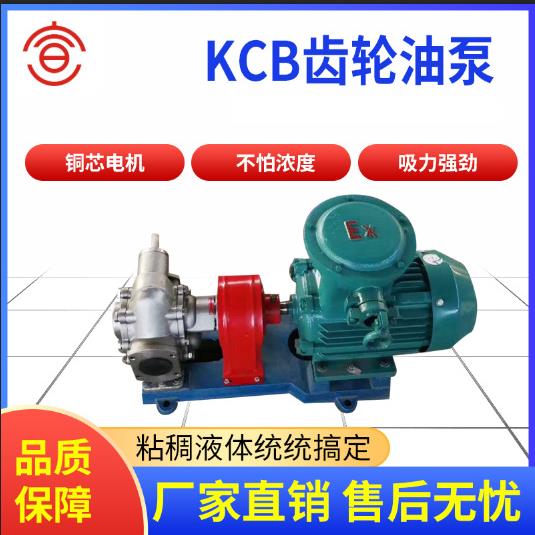 KCB齿轮油泵不锈钢防爆齿轮油泵2CY卧式齿轮泵高粘度齿轮泵