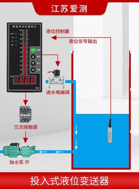 投式液位变送器传感器控仪制静压液位XNO计水位 传感入器