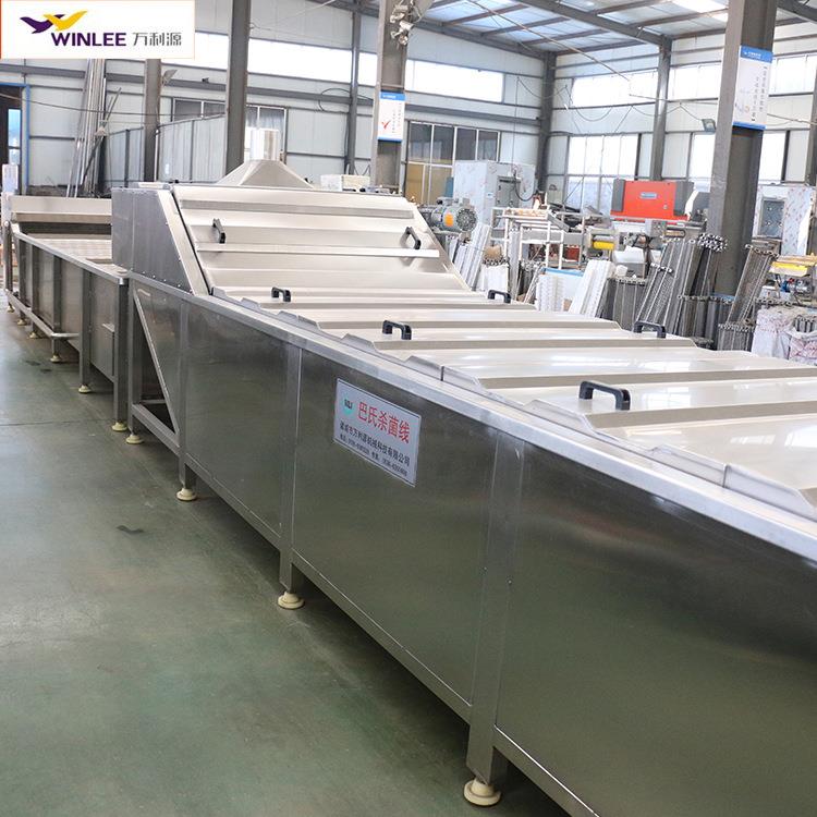 全自动控温巴氏杀菌流水线 水浴杀菌设备 乡巴佬卤蛋杀菌机