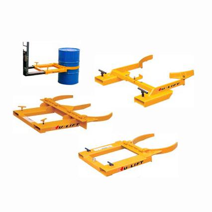 现桶货桶供应油桶桶夹 叉车专用双重型夹 夹桶WOS器叉车双夹
