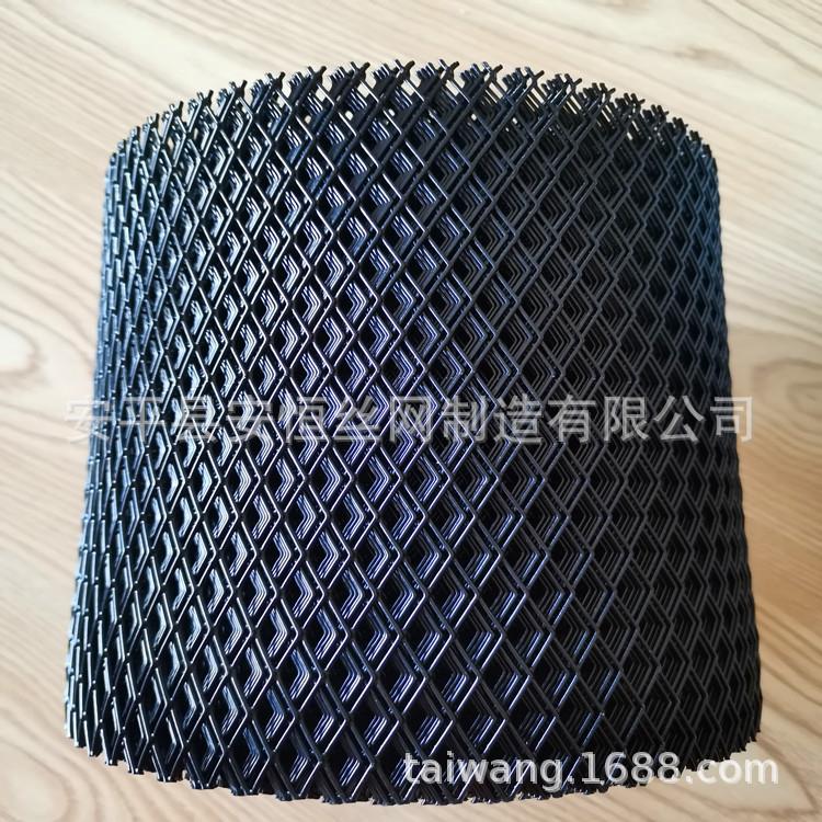 斜拉菱形孔铝板网 滤芯用铝网 小孔铝板拉伸网 易塑形不生锈