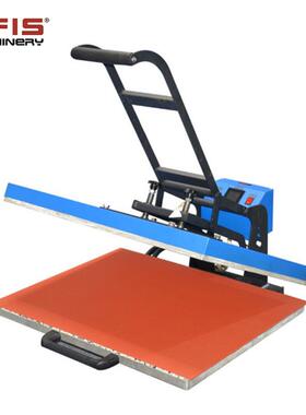 HP-S1016 0*8机0CM手动平板高压印烫机大幅面服装压烫 升转印热华