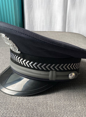 儿童小警察帽警察表演演出道具大盖帽六一儿童幼儿园小交警表演帽