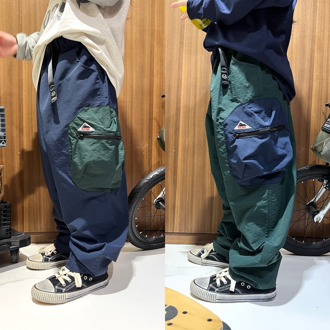 新款儿童户外梭织长裤