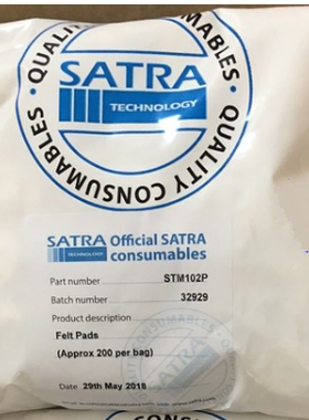 英国原装SARTA标准RUB摩擦测试仪羊毛毡 200个一包