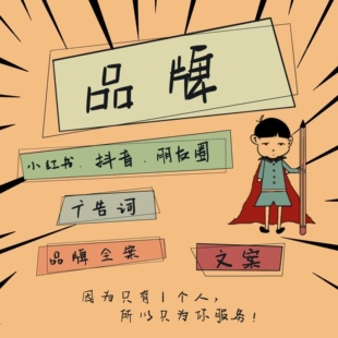 文案策划品牌宣传片视频脚本旁白广告语电商详情页软文ppt