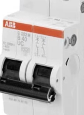 ABB S200MUC交直流空开S202M-C13/C16/C20/C25/C32/C40/C50/C63UC