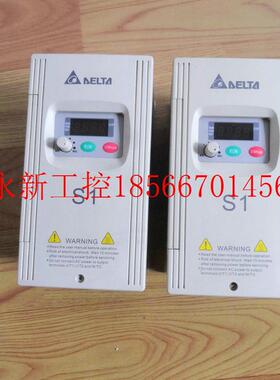 议价台达变频器VFD015S21A单相220输入1.5KW二手包好提供技￥