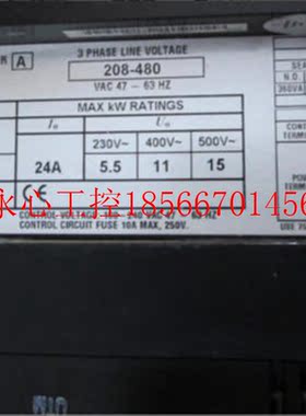 议价软启动 150-B24NBDB 24A/AC208-480V￥