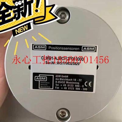 议价全新原装  ASM 拉线位移传感器 CLMB1-AJBCI12P013000￥