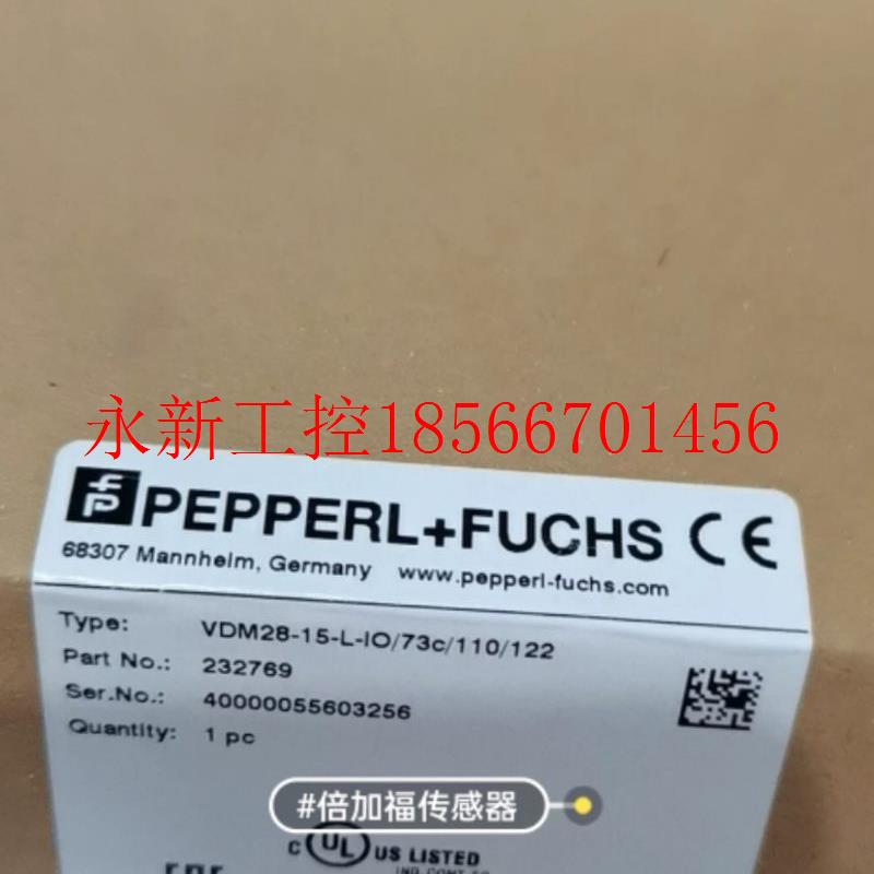 议价全新,倍加福VDM28-15-L-IO/73C/110/122光学测距仪/议￥