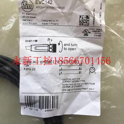 议价全新原装正品IFM德国易福门传感器 EVC151 EVC142 正品现货￥