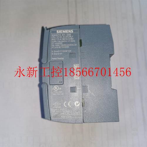 议价95新 6ES7 214-1BE30-0XB0 CPU1214C AC/DC/RLY 质保一￥