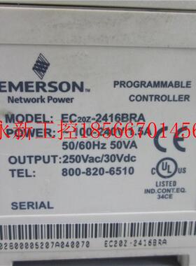 议价Emerson 可编程序控制器 EC20Z-2416BRA/EC20-3232BRA ￥