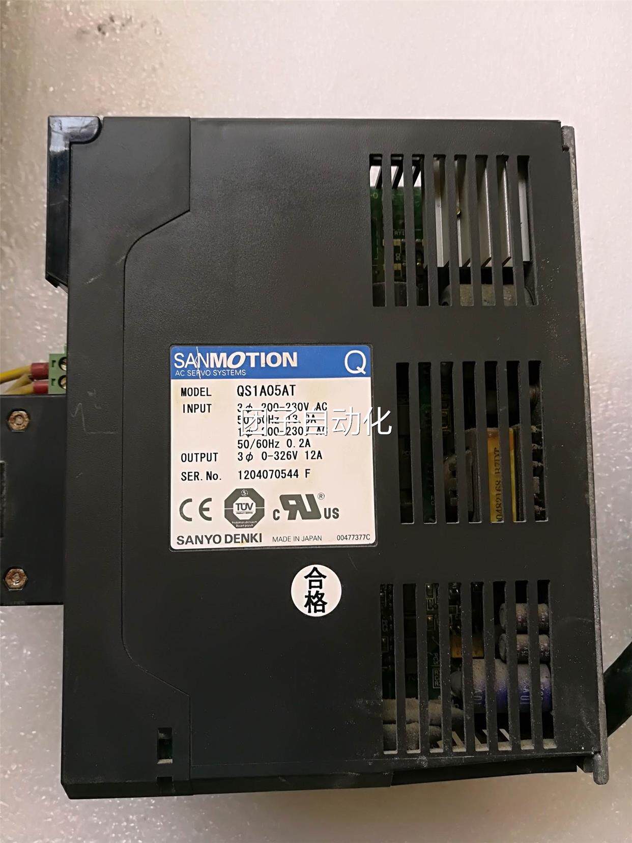A原装拆机SANYO三洋伺服驱动器QS1A05AT功能包好 询价