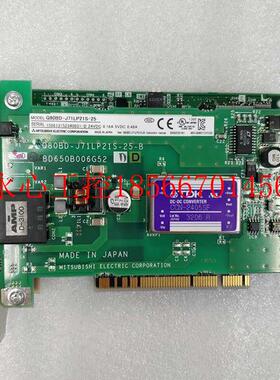 议价 Q80BD-J71LP21S-25-B Q系列PLC PC通讯模块 原装拆机卡￥