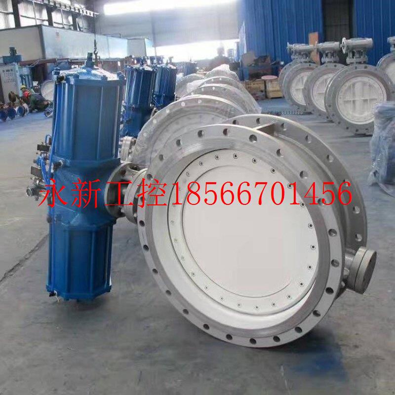 议价阀门直销不锈钢气动通风法兰蝶阀 D641W气动通风蝶阀现￥
