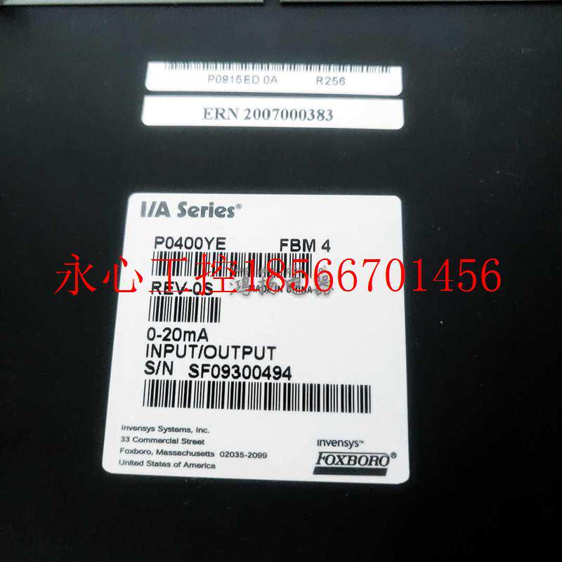 议价FOXBORO P0400YE￥