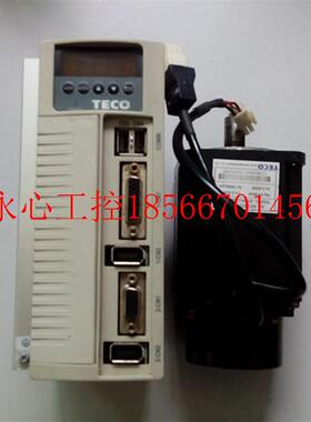 议价原装拆机东元伺服驱动器 JSDM-22A+电机 JSMA-LC08ABK01一￥