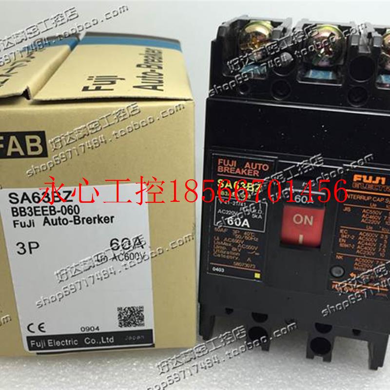 议价原装正品 富士FUJI 断路器 SA63BZ 3P 60A 现货 ￥