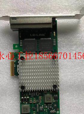 议价现货 LR-LINK联瑞PCIE X4四口千兆网卡LREC9714HT 92T4￥