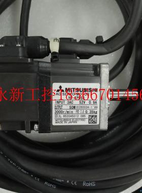 议价工控Z设3 ITMS1UBISHI三菱HF-KP05伺服电机 拆机成备色新￥