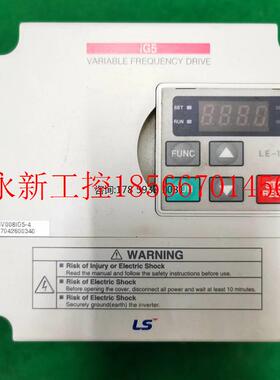 议价原装拆机LG变频器SV008IG5-4 0.75KW 380V实物拍摄 质量包￥
