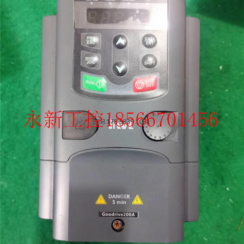 议价英威腾变频器 GD200A-2R2G-4 2.2KW 380V 成色漂亮有质保￥