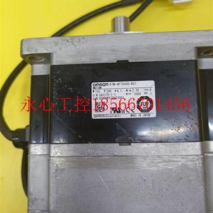 拆機(jī)成色好保用三個(gè)月 議價(jià)歐姆龍電機(jī)R7M AP75030 BS1 ￥