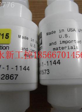 议价美国PA氟RKER 派克eflon特 PFA单向阀龙止回阀 CTV-1-1PARK￥