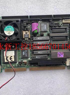 议价二手现货 台湾大众工控机主板LMB-486LH 带CPU 内存 风扇￥