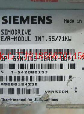 议价 611 大功率电源伺服驱动器 6SN1145-1BA01-0DA1 询价￥