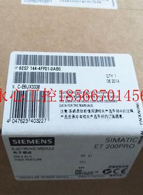 议价1P 6ES7144-4FF01-0AB0EM 4AI电子模块6ES7144-4GF01-0￥