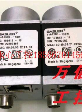 议价BASLER巴斯勒拆机9成新相机ACA2000-165um 340km ACA2500-1￥