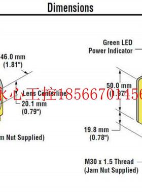 议价光电传感器 Q40SN6LPQ  BANNER 邦纳  现货￥
