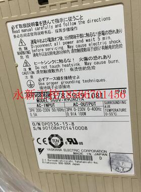 议价全新YASKAWA SGMPH-01A1A21/SGMPH-01A1A2B质保1年.￥
