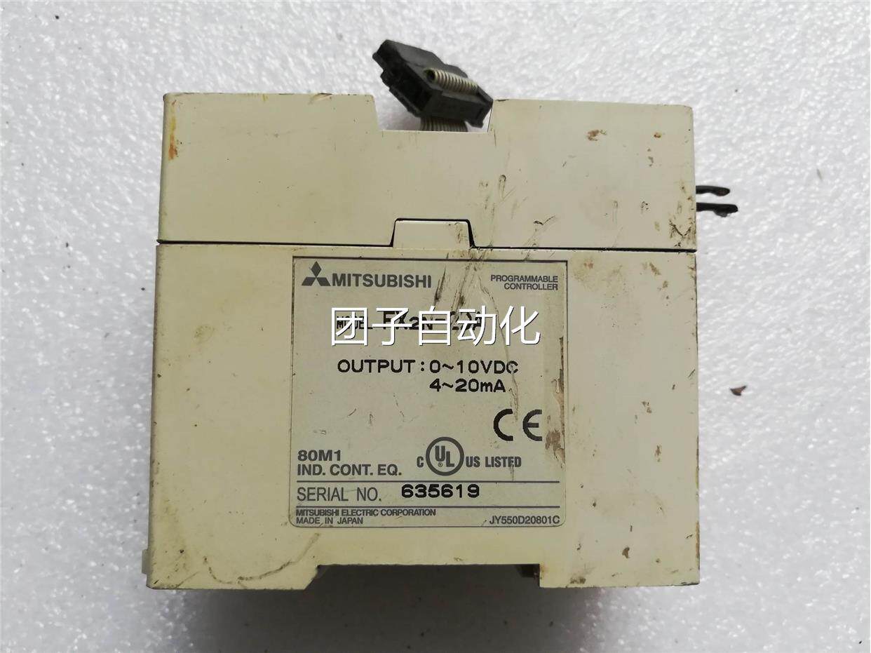 A拆机三菱PLC模块 FX2N-2DA 包好询价