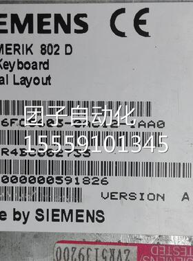 6FC操603-A0C12-1AA0 802D作面板5 西询价