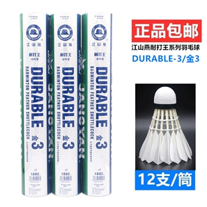 江山燕金3羽毛球飞行稳定耐打