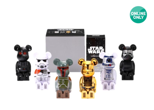 日本COSTCO Cleverin Be@rbrick 星球大战6件套